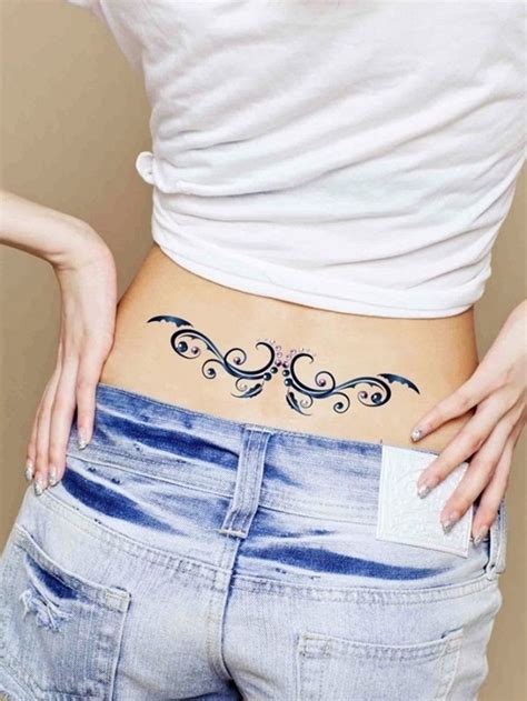 espalda baja tatuajes|70 Tatuajes en la BAJA espalda (zona lumbar) para。